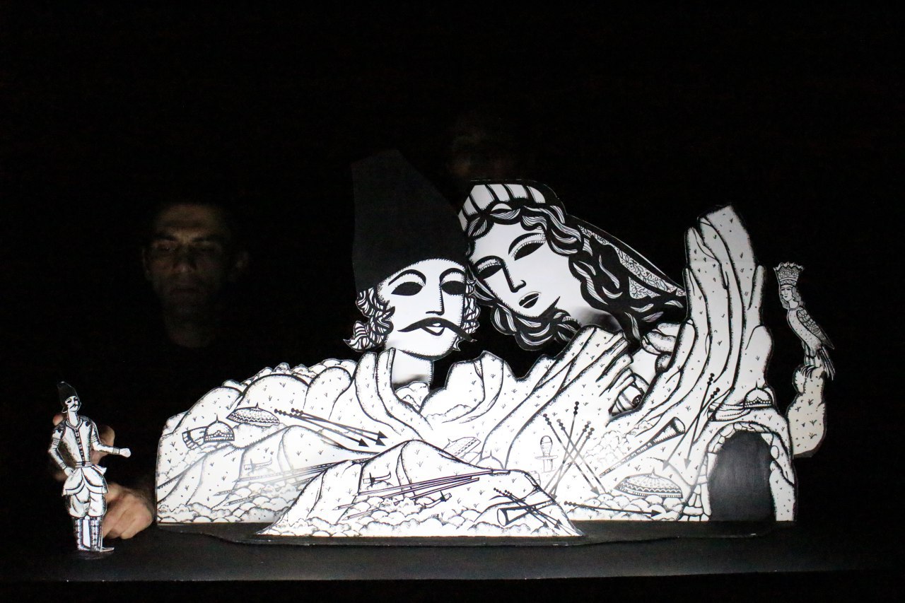 Simin and Farzan, a puppet theatre